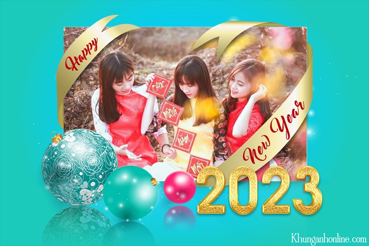 Ghép ảnh đón tết năm mới 2023 online